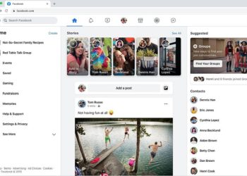 Nowy wygląd Facebooka