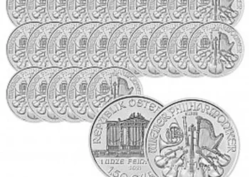 Srebrne monety bulionowe